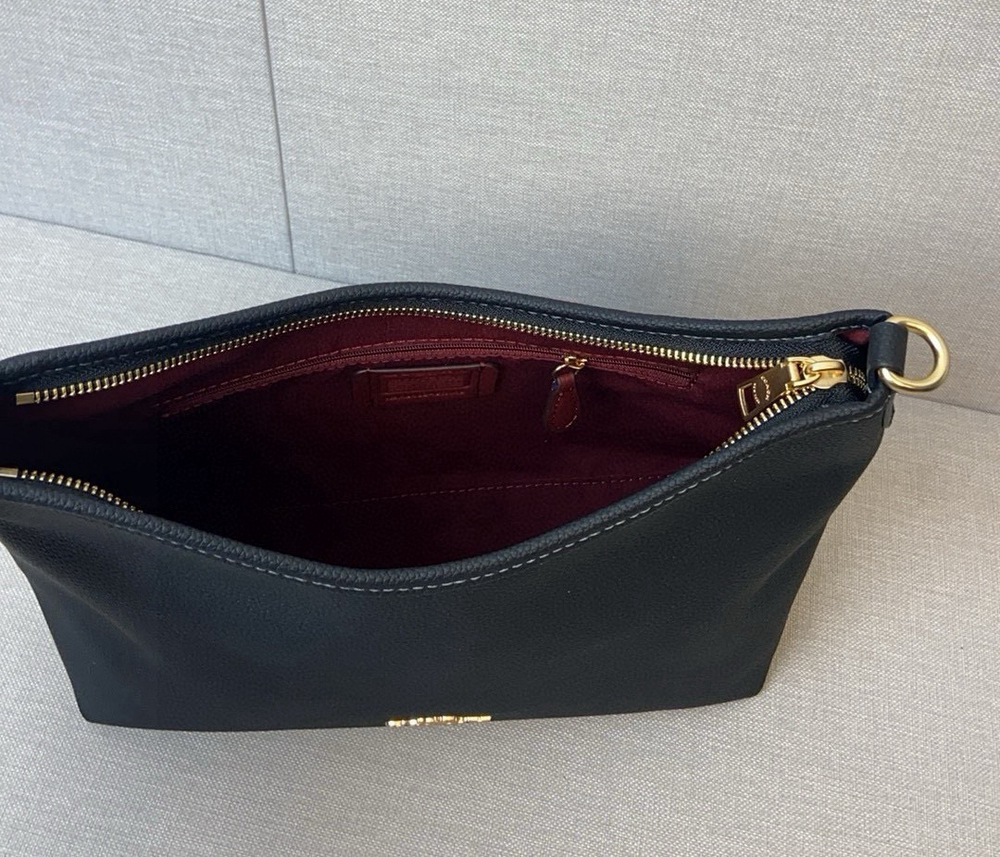 Coach Laurel Medium Shoulder Bag, Black - Picture 8 of 9